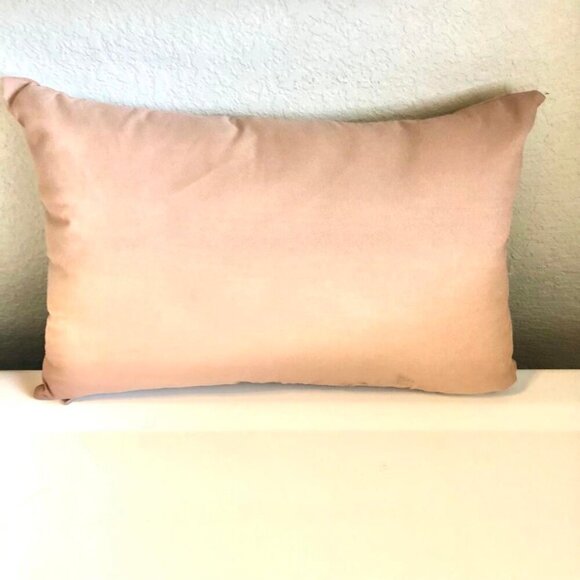 NWT ALEXANDRA'S ACCENTS Jewel Encrusted Broches Boudoir Accent Pillow 16"x11" - Picture 4 of 5